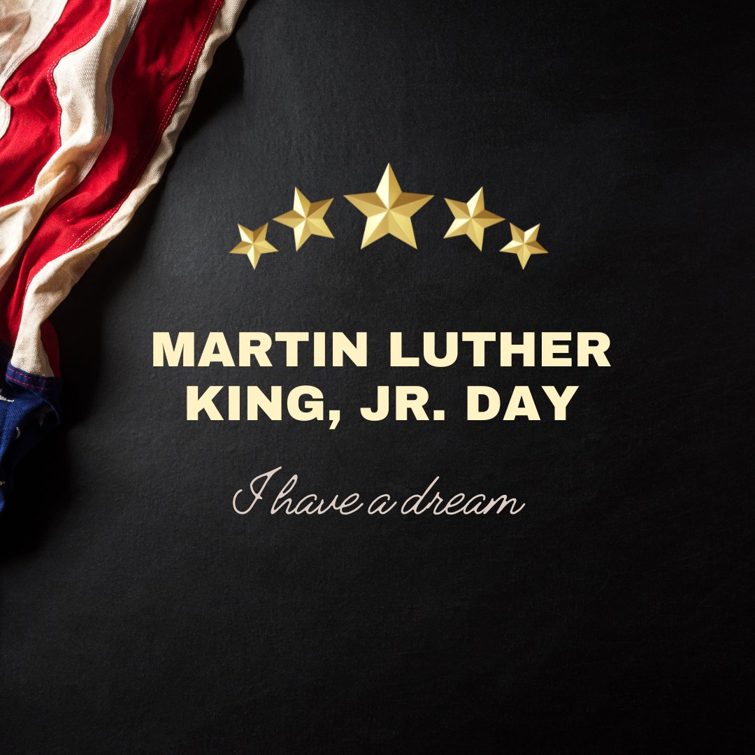 Today, we honor the legacy of Dr. Martin Luther King, Jr. and his dream of justice, equality, and unity. Let’s continue to strive for a better, brighter future for all. 🕊️✨ 

#MLKDay #Equality #Justice #wadeandnysatheraz