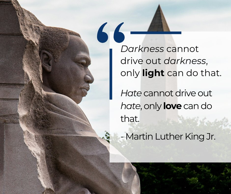 Today, we honor the life and legacy of Rev. Dr. Martin Luther King Jr. 
 
As we reflect together on his life’s work, we remain committed to building upon his legacy, fighting for racial equity and creating a better future for all Mainers.