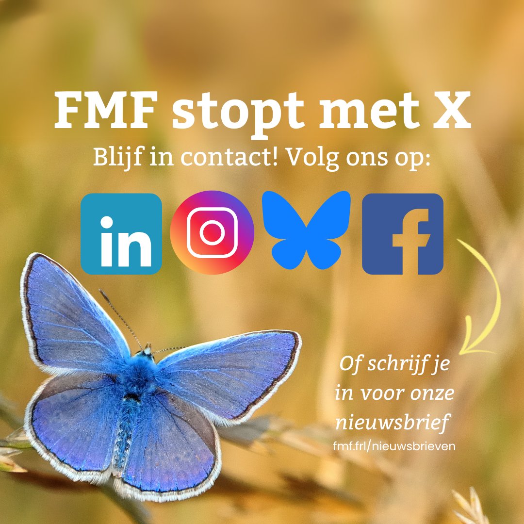 X past niet meer bij ons, daarom nemen we vandaag afscheid en gaan verder op Bluesky @friesemilieufed.bsky.social. #DetoX