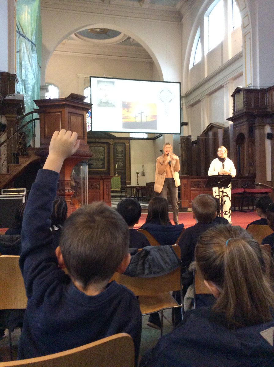Thank you <a href="/HTClapham/">htc | Holy Trinity Clapham</a> for teaching KS1 all about God and Christianity this morning. We had a great time and enjoyed learning together!