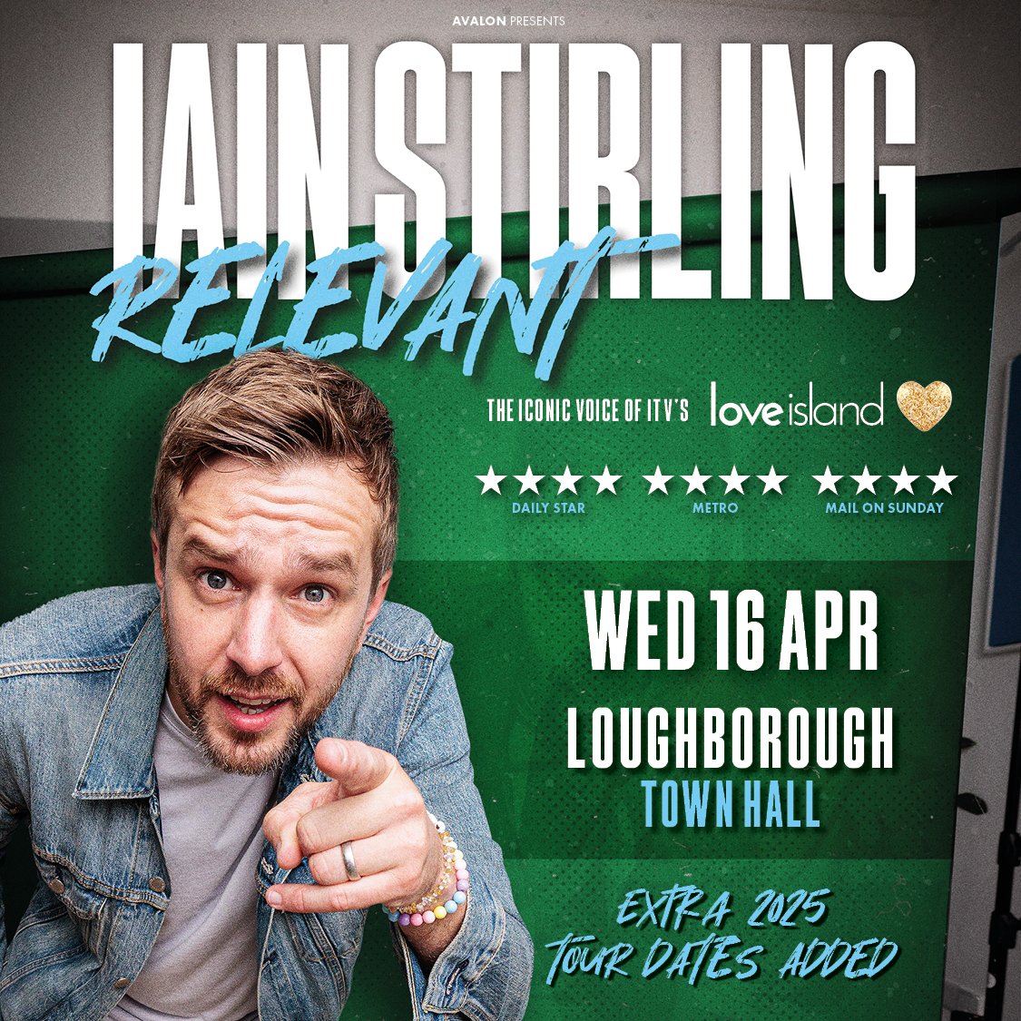 The voice of Love Island is coming this Spring!
📅 16 April
🎟️ bit.ly/3TPOWHl