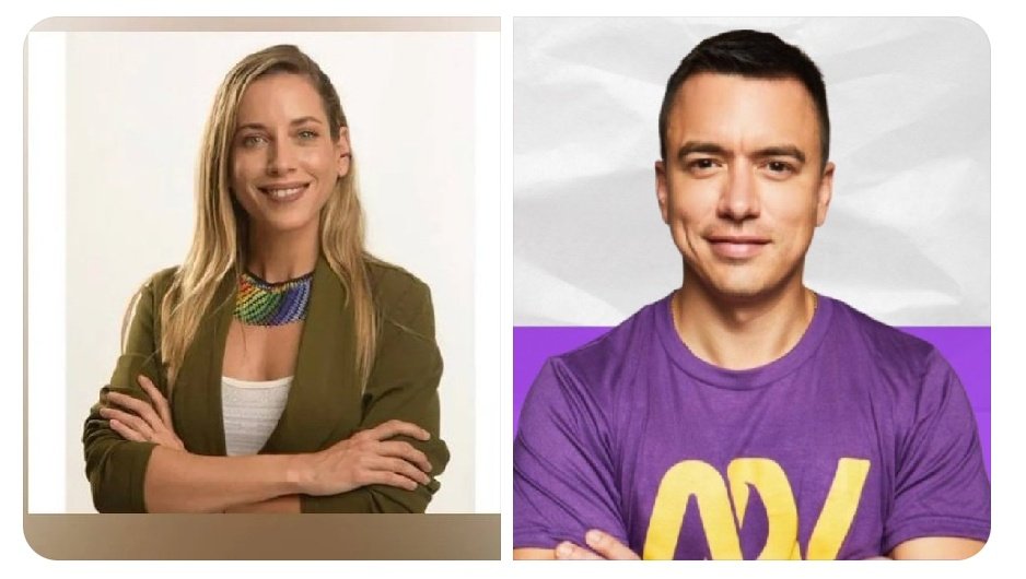 Carlos Jaramillo (@elcarlosjv) on Twitter photo Si no fuera por Manabi, esta debería ser la segunda vuelta.
<a href="/cubalondra/">Alondra Santiago</a> <a href="/DanielNoboaOk/">Daniel Noboa Azin</a> <a href="/AndreGonzalezNa/">AndreaGonzalezNader</a> Si no fuera por Manabi, esta debería ser la segunda vuelta.
<a href="/cubalondra/">Alondra Santiago</a> <a href="/DanielNoboaOk/">Daniel Noboa Azin</a> <a href="/AndreGonzalezNa/">AndreaGonzalezNader</a>