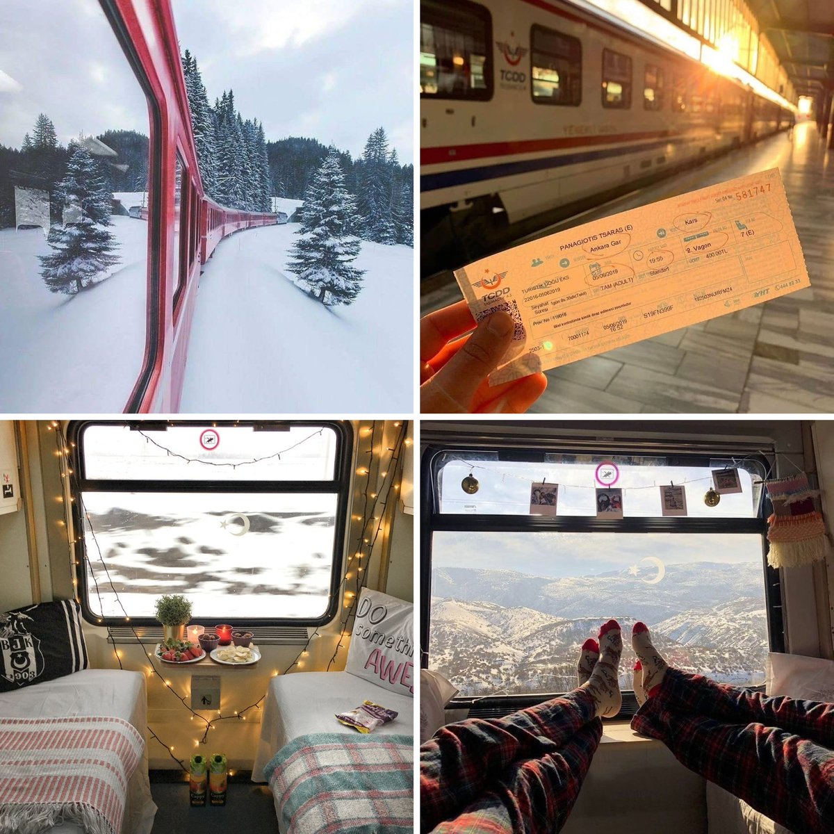 Müstakbelle doğu ekspresi yolculuğu