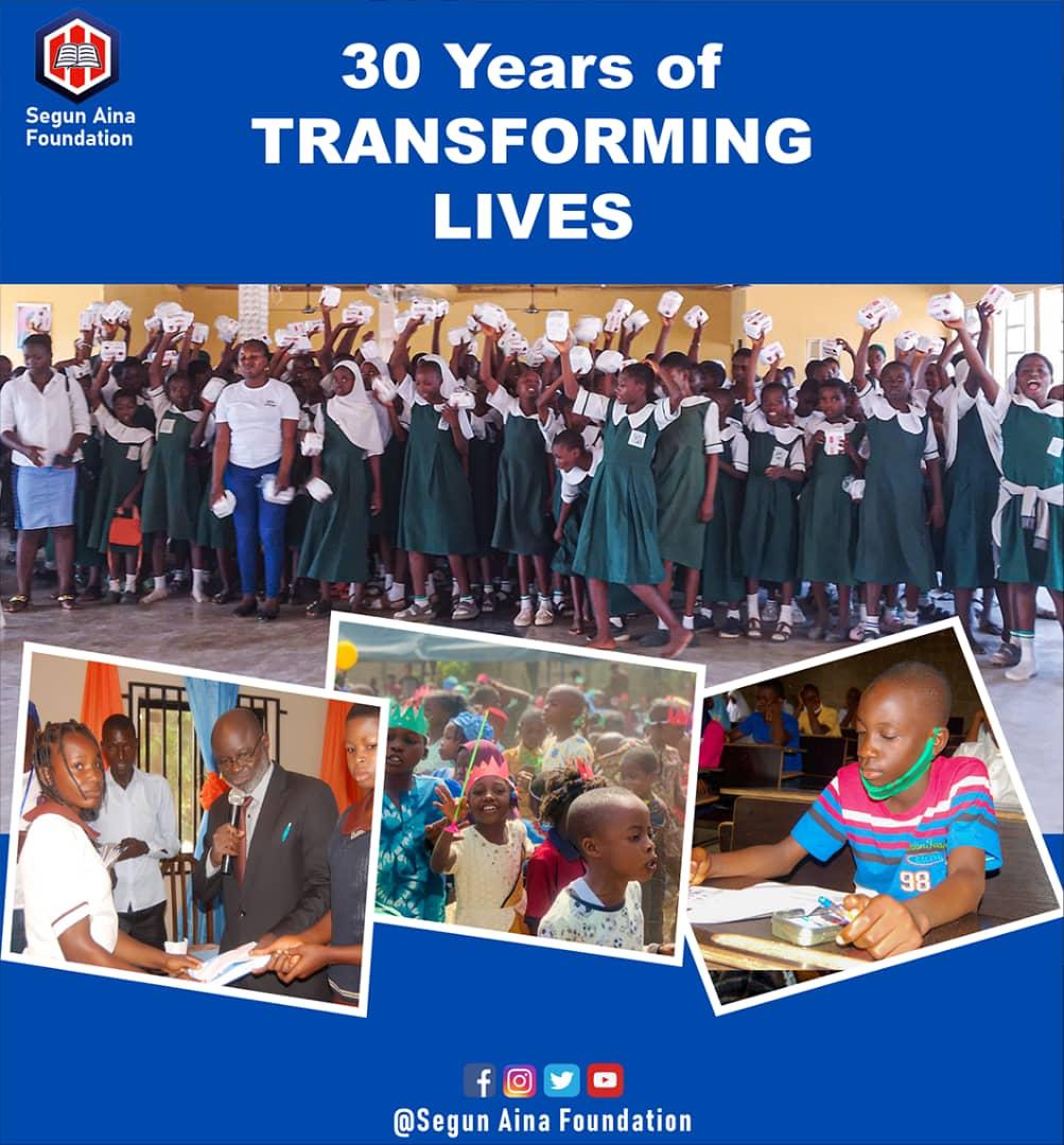SegunAinaFDN's tweet photo. For three decades, the Segun Aina Foundation has empowered communities, supported students, and mentored future leaders.
This year, we celebrate this incredible journey while unveiling exciting new initiatives. Stay tuned for the SAF@30 Anniversary Celebration!
#SAFAt30 https://t.co/KPSYSkbJsV