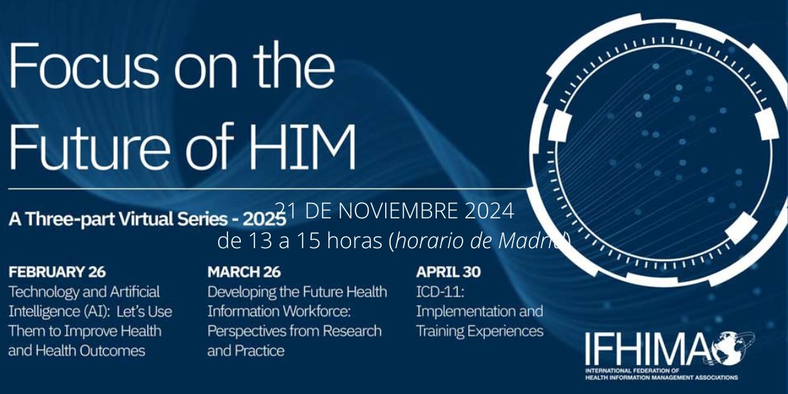 Programación de actividades de IFHIMA para el primer cuatrimestre de 2025.
Desde @sedom_es invitamos a todos nuestros compañeros para que se inscriban y participen en ellas.

sedom.es/sesiones-virtu…