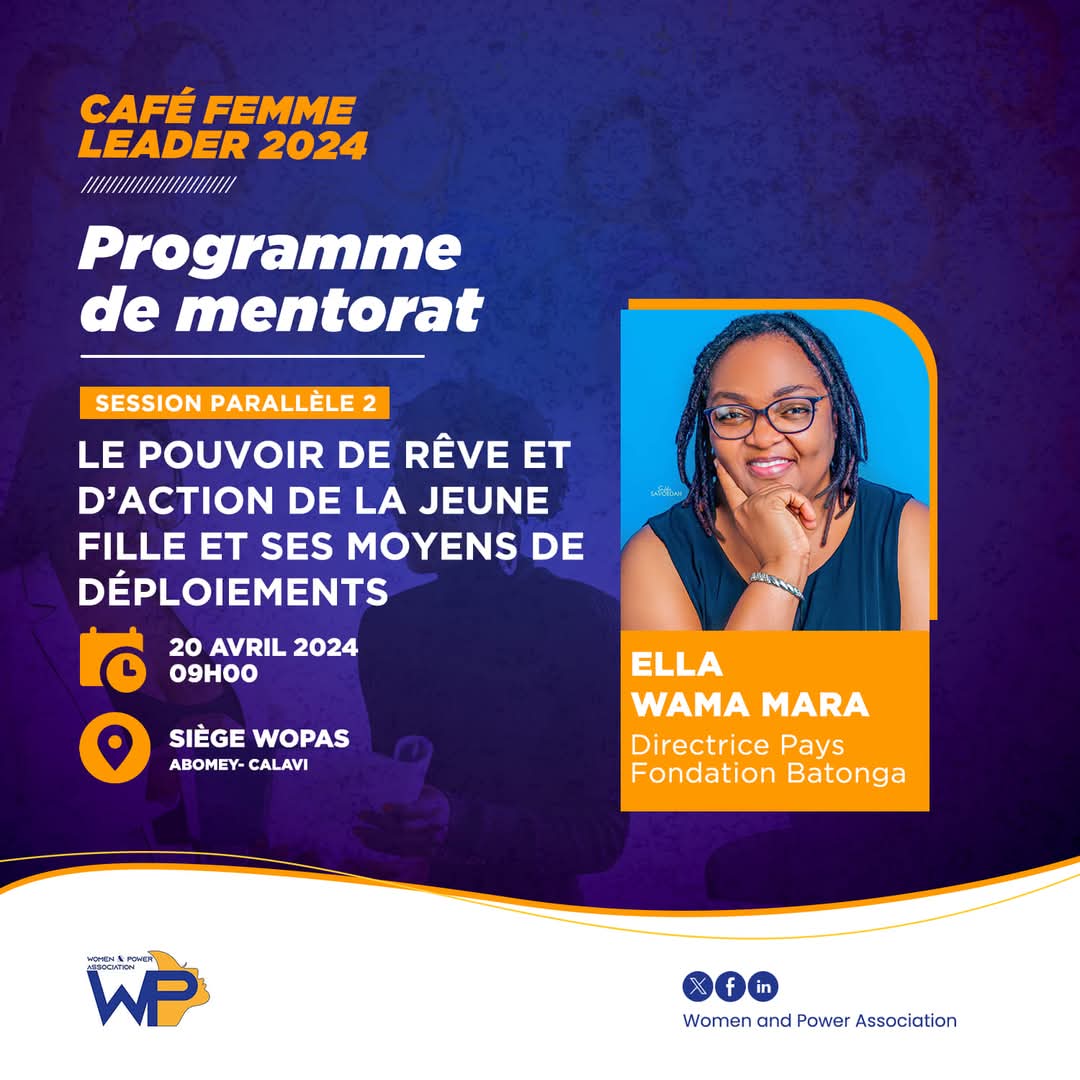 Tout au long de ce parcours, les mentees ont également exploré plusieurs notions, notamment celui du #pouvoir de #rêve et d'action de la jeune fille et ses moyens de déploiement, de la définition de la trajectoire de vie..