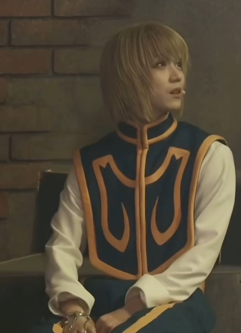 quiiinte's tweet photo. Stage play kurapika my beloved https://t.co/TWEEqQazXH