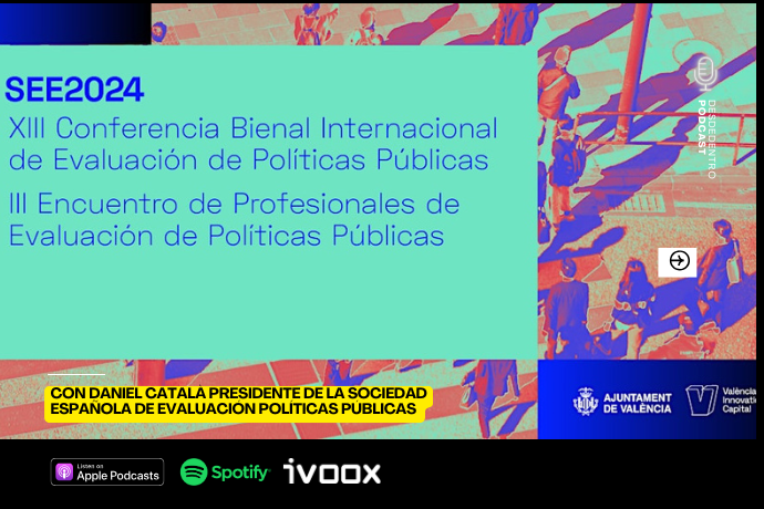 Episodio 1⃣2⃣1⃣ #DesdeDetro
🎙️La bienal de evaluación de políticas públicas de Valencia con Daniel Català <a href="/socevaluacion/">Sociedad Española de Evaluación</a> 

Spotify tinyurl.com/2chmwyw8
Apple tinyurl.com/2byhnded
Ivoox tinyurl.com/248vem67
