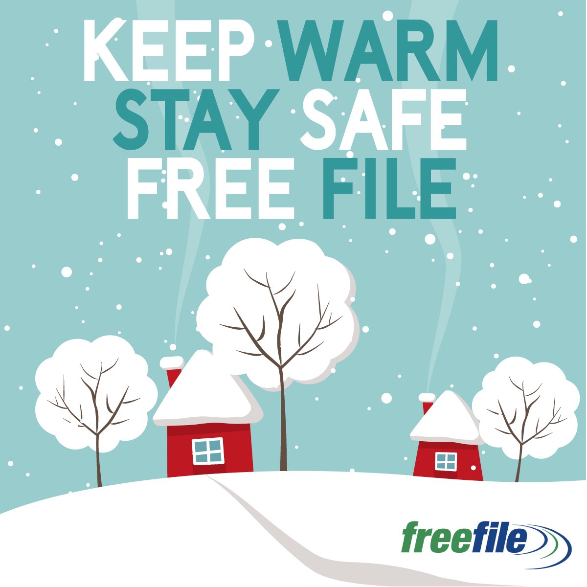 WE’RE OPEN! While you’re cozy indoors, let Free File take the stress out of tax season. File for free today and get your taxes done from the comfort of your home! irs.gov/filing/irs-fre…
