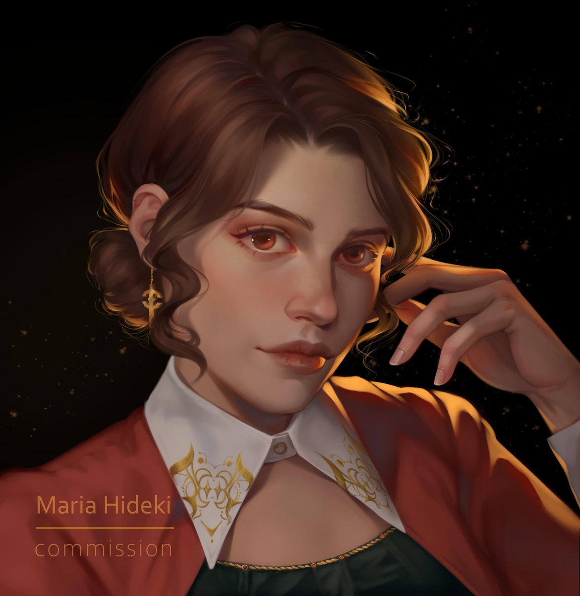 HidekiMaria's tweet photo. One more lovely character 🧡 https://t.co/AJly3h2C5i