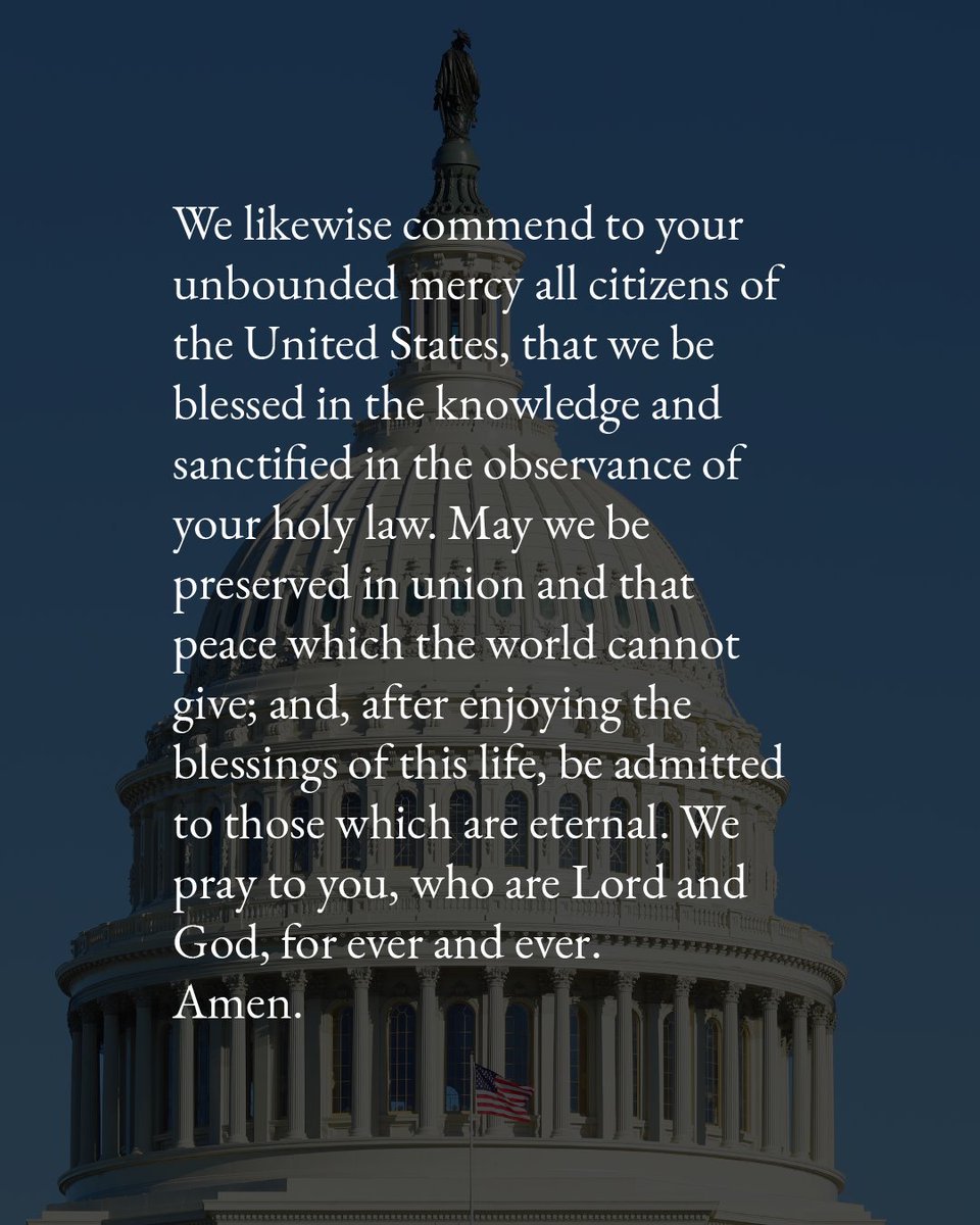USCCB's tweet image. During significant moments in our nation's history, like the inauguration of a President, the Church joins in prayer for our civic leaders and the well-being of all. May our prayers bring peace, wisdom, and guidance.