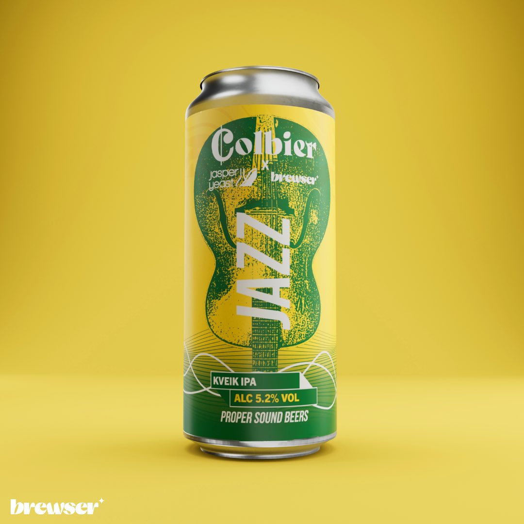🍻 Brewser X @Colbier Kveik IPA collaboration brew

At Brewser, we believe that the best things in life come from collaboration. The craft beer industry thrives when brewers work together, exchanging ideas and experimenting with new techniques. 

This collaboration brew between