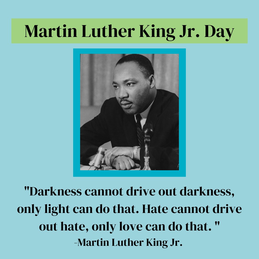 Today, we celebrate the life and legacy of Dr. Martin Luther King Jr., a champion for civil rights and equality. His unwavering commitment to justice, inclusion, and opportunity inspires the work we do every day at the UCCEDD.