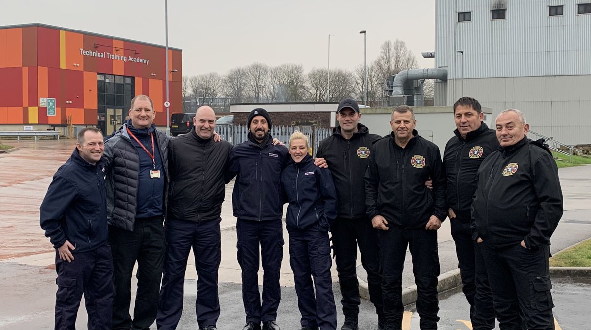 Wonderful to meet up with colleagues from Montenegro I originally met through <a href="/OpoFlorian/">Operation Florian</a> today and show them around our facilities in Manchester!