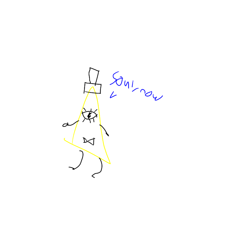 I_like_bread_XD's tweet photo. @NamesBillCipher Is mine any good (I genuinely have the urge to fix it so it's a little less rushed and color it in) https://t.co/atdu4F5y8S