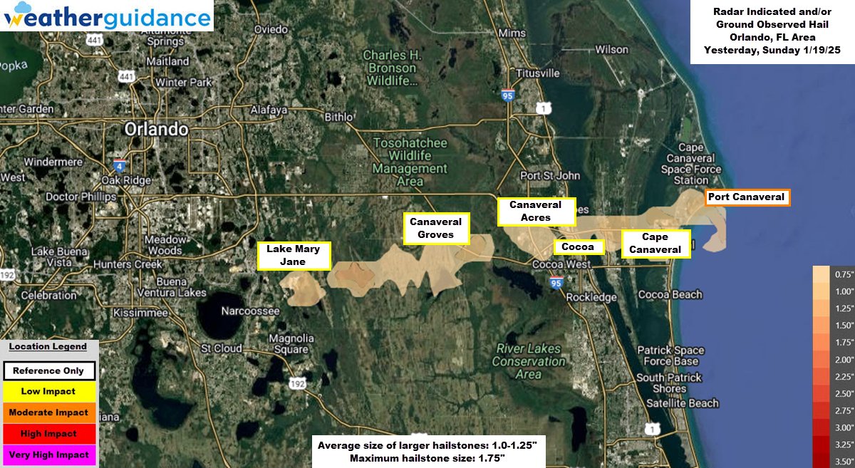 StormIntel's tweet photo. Damaging winds and large hail caused damage in North-Central FL yesterday as several lines of strong to severe thunderstorms moved through the region.

See exactly where w/street level detail, rooftop zoom &amp; more https://t.co/IlXL2dTU3t https://t.co/AZsvsRtpp3