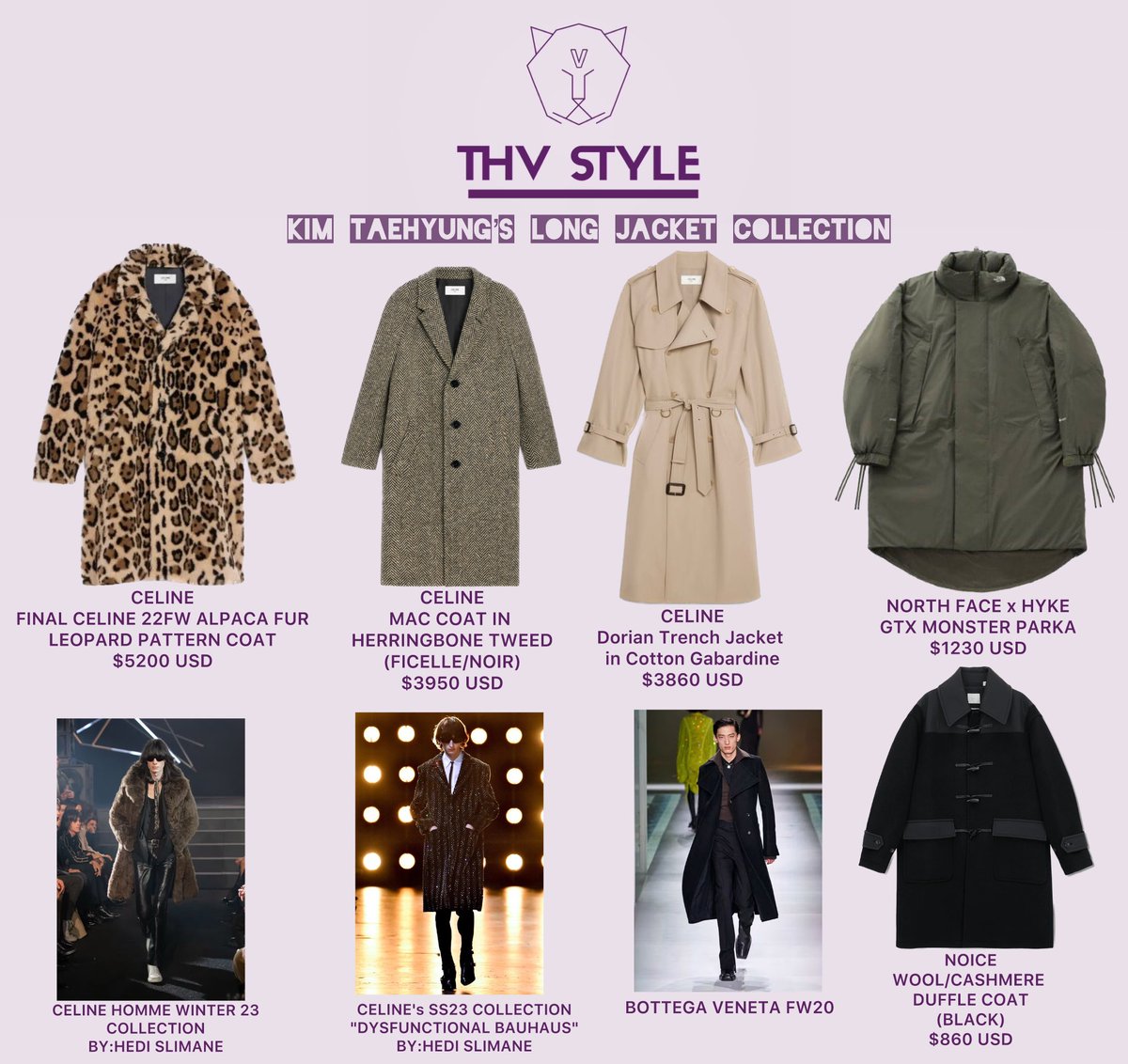 Thv_style's tweet photo. Kim Taehyung’s Long Jacket Collection 🧥💜
V IS COMING
RÊVÉ BY V IS COMING
#V #뷔 #V_Rêvé
✖️Don’t reposted without a credit✖️
@BTS_TWT
#ThvStyle #TaehyungStyle #BTSV #TaehyungxCeline
#뷔 #V #BTSV #TAEHYUNGxCartier https://t.co/KVV0KcbrDy