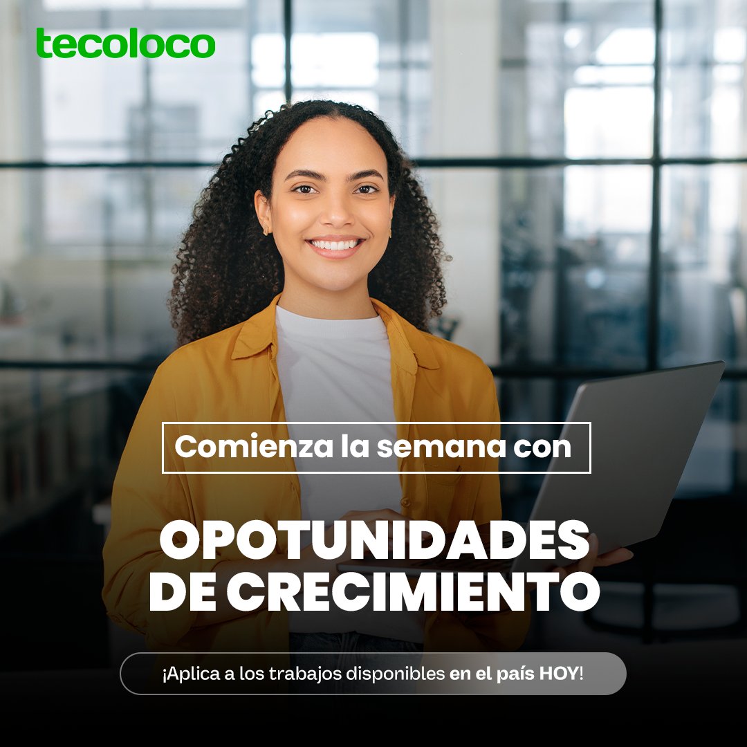 EmpleoGuatemala's tweet photo. ¿Lunes? Perfecto para aplicar a esa oportunidad que buscas. 👏 

⏩ Explora todas las vacantes, conoce los requisitos y aplica fácilmente a través de los siguientes enlaces: https://t.co/K9UXBCUPAc https://t.co/9DnSkhKoYx