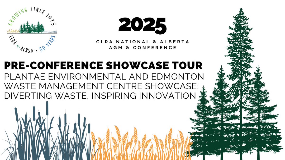 Join us on March 5, 2025, for an unforgettable behind-the-scenes experience at the City of Edmonton Waste Management Centre and the Plantae Environmental Manufacturing Facility!

Space is limited so don't wait to register!  Learn More and Register Here: buff.ly/3CgxIxm