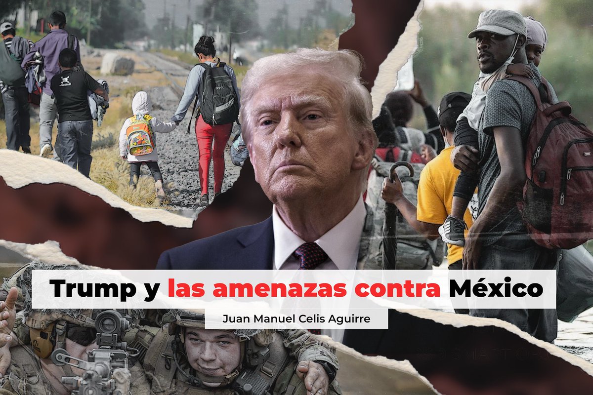 Trump y las amenazas contra México

Donald Trump, un hombre que es representante en el poder de la clase empresarial de aquel país, misma clase que ha puesto la mira en México porque nos ve como su “patio trasero”, como su colonia económica. 

Opinión 👉🏻lc.cx/lQ1qDI👈🏻
