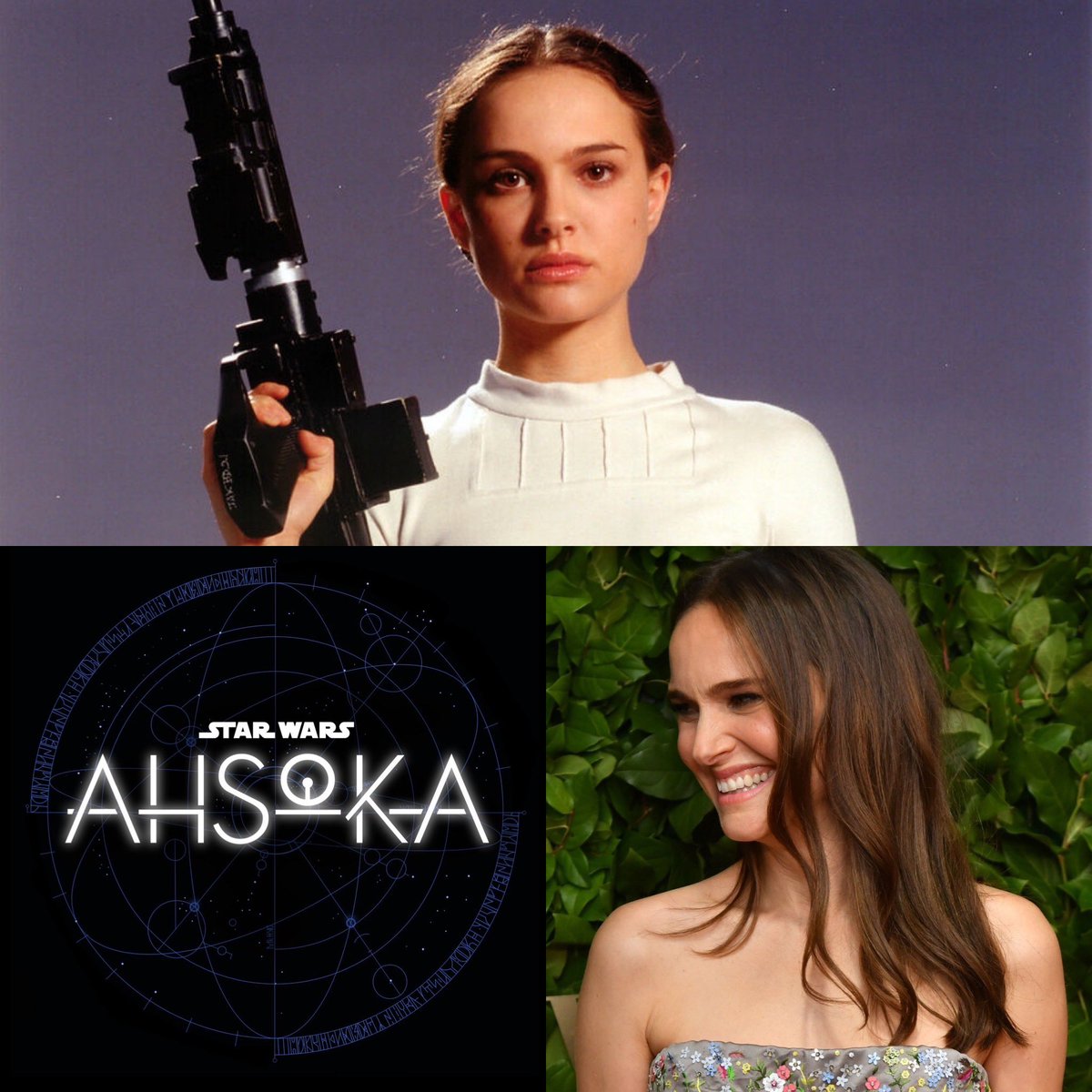 ¡BOOOM! 😱 NATALIE PORTMAN está cerca de volver como Padme Amidala en Ahsoka Temporada 2 masters! 🔥🔥
El trato orquestado por Filoni no se ha cerrado aún, pero está muy cerca de completarse para volver a ver a Padme, así lo reporta el insider <a href="/KristianHarloff/">Kristian Harloff</a> 
#StarWars