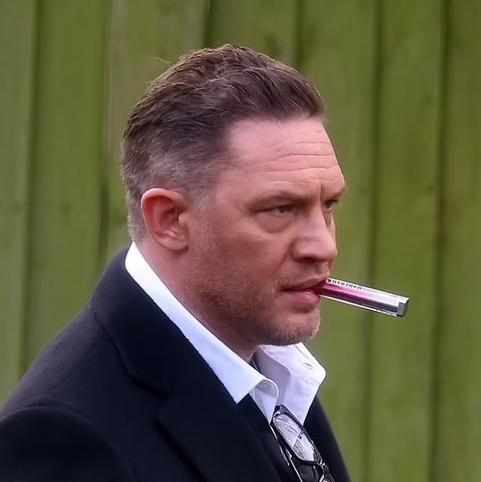 Tom Hardy was recently spotted filming his new TV show, seen using his Crystal Bar vape in the Fizzy Cherry flavor Tom Hardy was recently spotted filming his new TV show, seen using his Crystal Bar vape in the Fizzy Cherry flavor