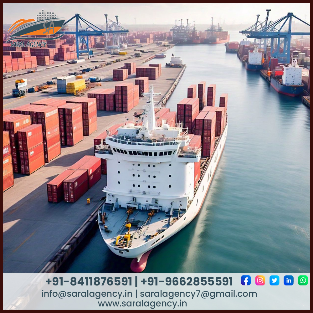 𝐒𝐚𝐫𝐚𝐥 𝐀𝐠𝐞𝐧𝐜𝐲
+91-8411876591 | +91-9662855591
saralagency7@gmail.com | info@saralagency.in
saralagency.in
#Cargoshipping #shipcontainer #bestlogistics #transportlogistics #shipping
#saral #agency #saralagency #Mumbai #india
#trucking #shipping #supplychain