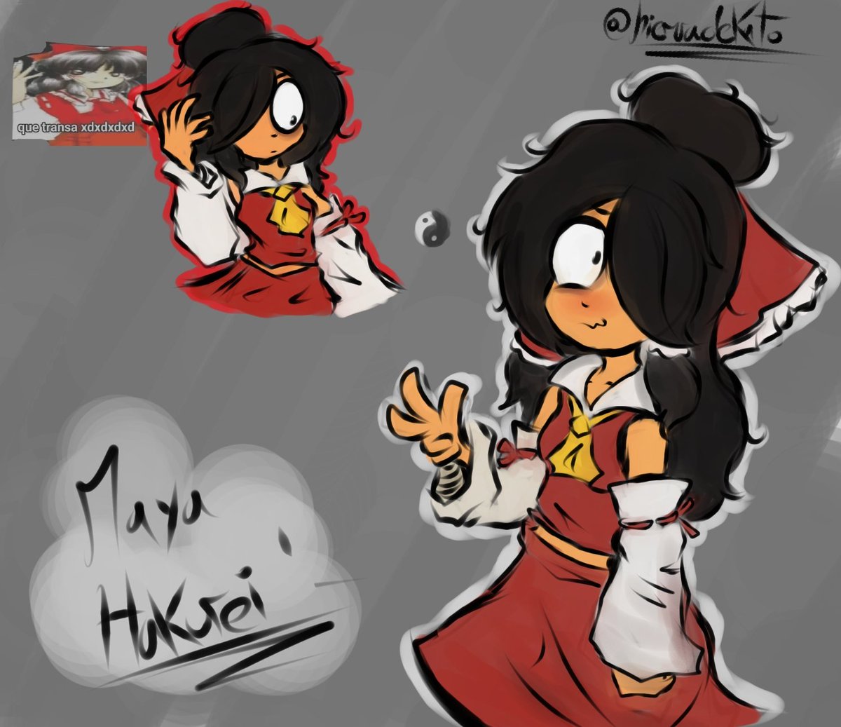 Maya Hakurei #ongezellig #maya #touhou