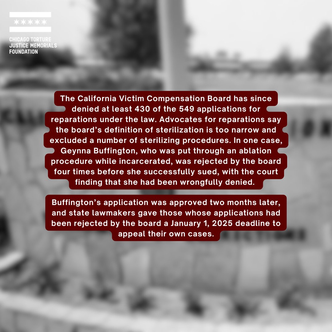 Chicago Torture Justice Memorials Foundation tweet media