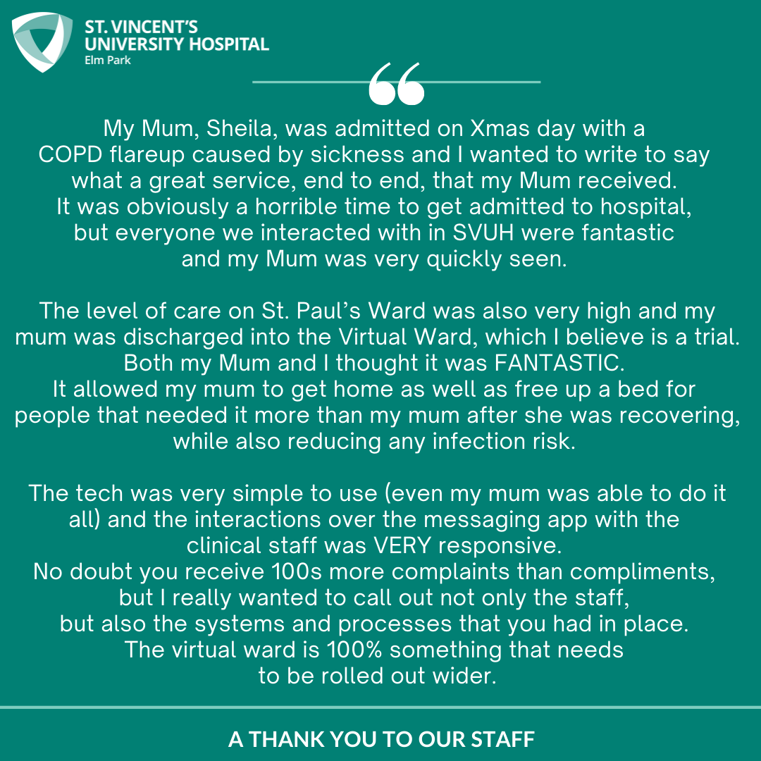 svuh's tweet photo. #SVUH #VirtualWard hits 100% capacity today! Virtual Wards allow patients receive care, monitoring &amp; treatment at home instead of in-hospital, all while staying under the care of our expert teams. Huge thanks &amp; well done to our #Cardiology, #Respiratory &amp; #AcuteMedical teams! https://t.co/Q9mKjssFeB