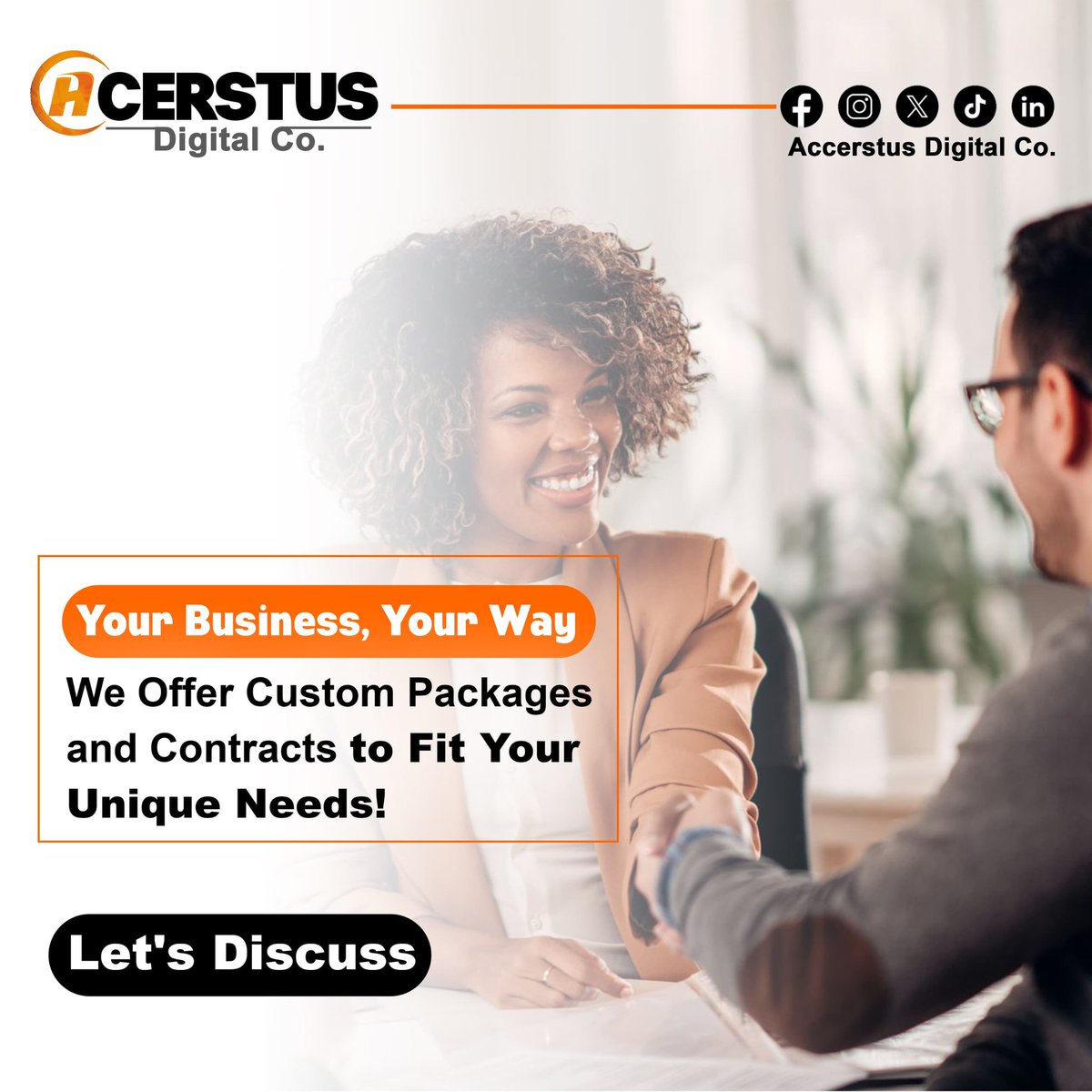 accerstus's tweet photo. Partner with Us for Personalized Digital Marketing Solutions!
+263 717 169 950 https://t.co/VW3d7l7EWd