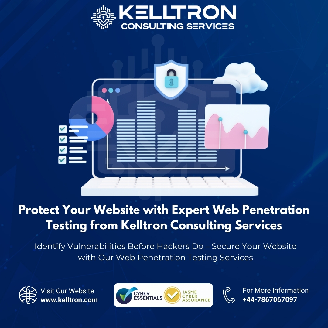 KelltronS21753's tweet image. Protect your business with Web Penetration Testing from Kelltron Consulting. Identify vulnerabilities before hackers do, ensuring robust security and peace of mind. Get started today!
#WebPenTesting #CyberSecurity #PenetrationTesting #KelltronConsulting #SecureYourSite