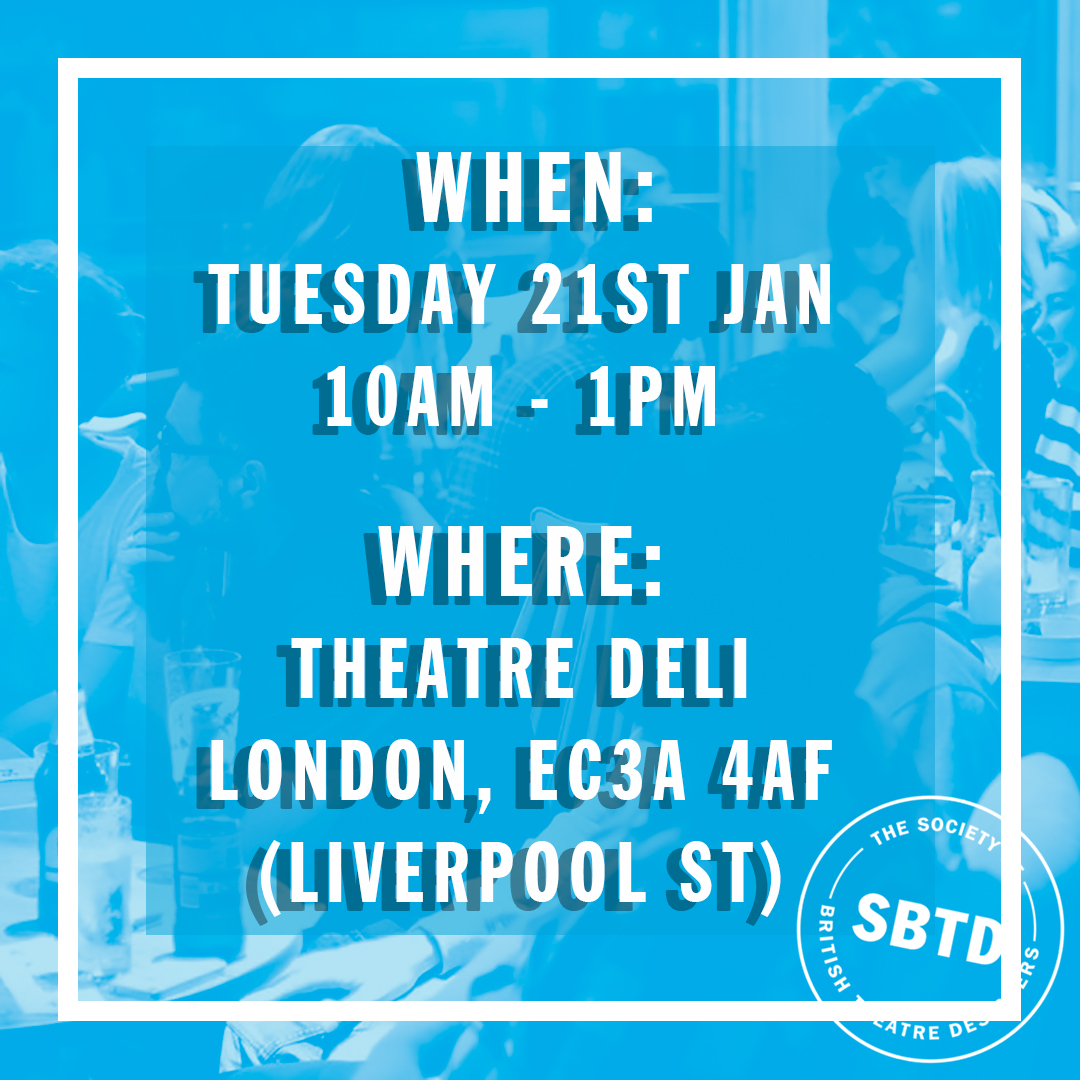 weareSBTD's tweet photo. TOMORROW - we still have two spaces left for our Portfolio Reviews  @theatredeli
If you are in London tomorrow morning and want to get feedback from 3 brilliant, experienced Designers on your portfolio, website or CV then get in touch!
grads@theatredesign.org.uk
#theatredesign https://t.co/1nmYlKAUZj