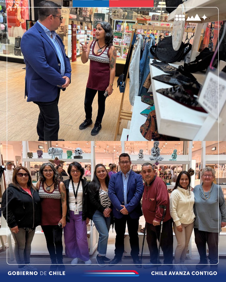 FOSISCoquimbo's tweet photo. ✅Te invitamos a visitar la #ExpoFOSIS, hasta el domingo 26 de enero en el primer piso de VIVO Mall Coquimbo. Encontrarás gran variedad de productos fabricados por emprendedores y emprendedoras de la región 🤩🫶🏻

¡Apoyemos el emprendimiento regional!

#chileavanzacontigo https://t.co/a8qaDxCrCC