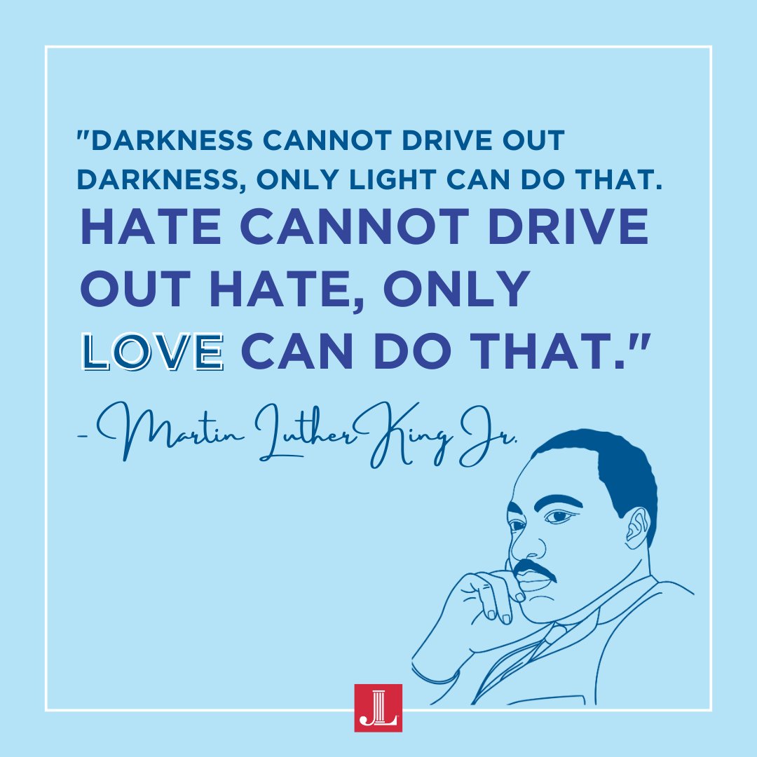 Today, we honor the legacy of Dr. Martin Luther King, Jr., whose unwavering commitment to justice and equality continues to inspire us. Together, we can create a world where equality and compassion thrive. #JuniorLeague #MLKDay #CommunityService #EqualityForAll