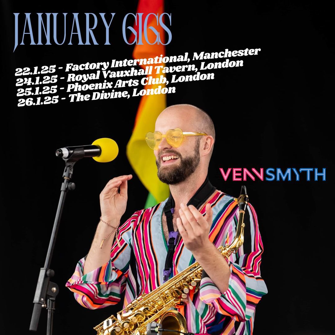 Gigs galore this week! See you out there? Tickets: linktr.ee/vennsmyth