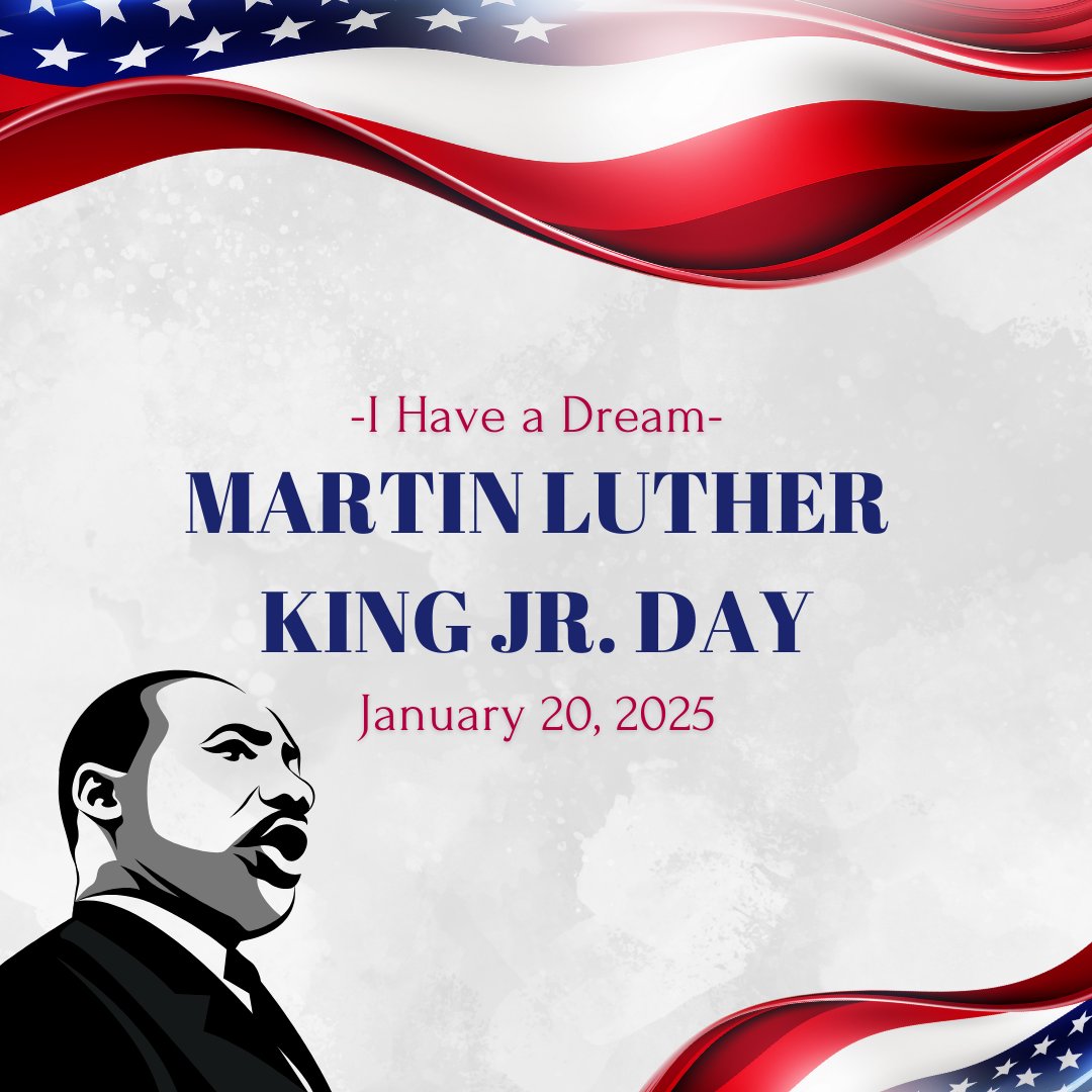 Today, we celebrate the life and legacy of Dr. Martin Luther King Jr., a visionary leader whose unwavering message of peace, courage and compassion inspires us all to work toward a more just and equitable world.

#MLKDay #HonoringMLK #IHaveADream