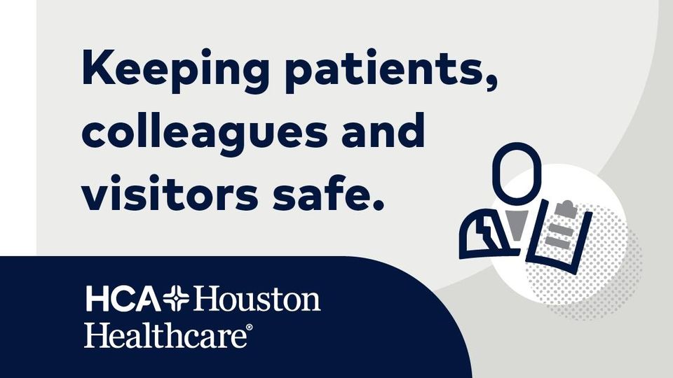 At HCA Houston Healthcare, the safety and well-being of our patients, staff, and community are our top priorities. We are continuing to monitor the changing weather conditions to ensure uninterrupted care and the safety of everyone in our facilities as we prepare for the storm.