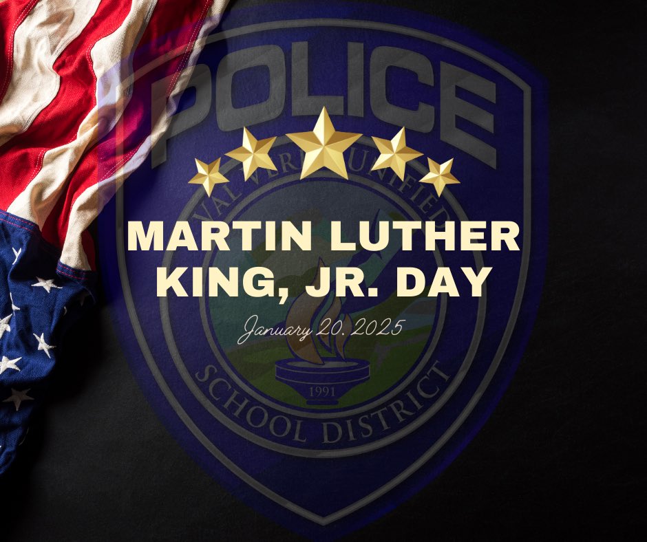 Today, we honor the legacy of Dr. Martin Luther King Jr., whose vision of equality, justice, and unity continues to inspire us all. May we strive to live his dream every day in our community! 💙