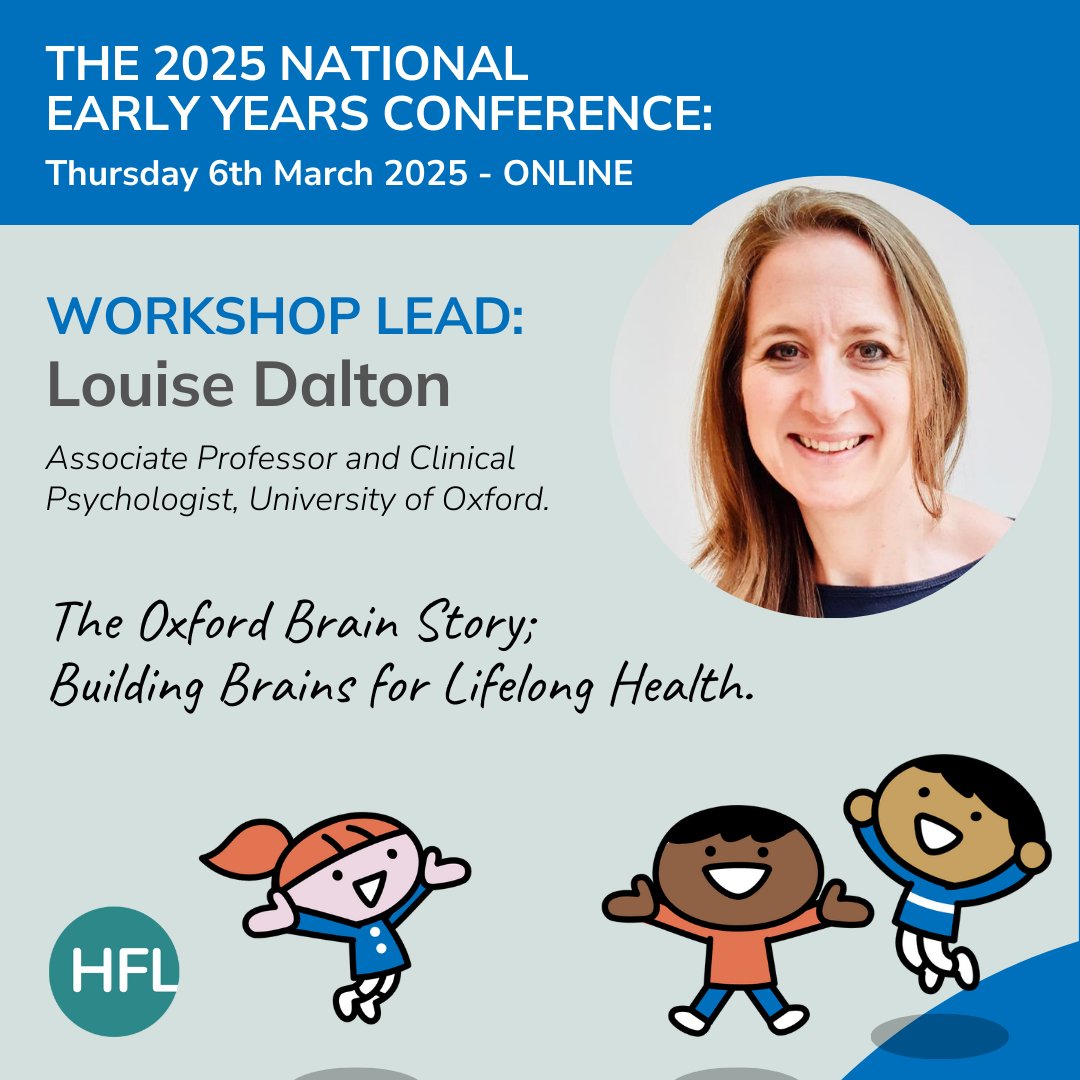 HFL_Education's tweet photo. A Clinical Psychologist and an Early Years Creative Consultant – we’re spoiling you for choice!

@DrLouiseDalton and @PeteMoorhouseEY will be hosting workshops at our Early Years Conference and would love for you to join them!

Whether you’re eager to learn more about The Oxford Brain Story or you’re interested to hear about capturing imagination through children’s photography, we’re sure you will enjoy whichever workshop you choose!

Book your ticket here: https://t.co/8AMvkknZQY

@hertsearlyyears 
#earlyyears #EYFS #educonference #education