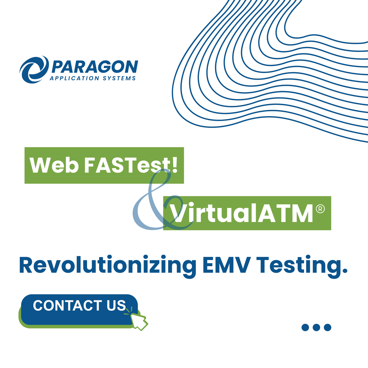 ParagonEdge's tweet photo. Speed up your EMV testing operations and get to market faster!
🌟 Deliver secure and reliable payment experiences etter than ever.
👉 Learn how Web FASTest and VirtualATM can transform your EMV testing: https://t.co/DZ4y4FpkZx
#FintechSolutions #EfficientPayments #EMVTesting https://t.co/cuQHsWhB3E