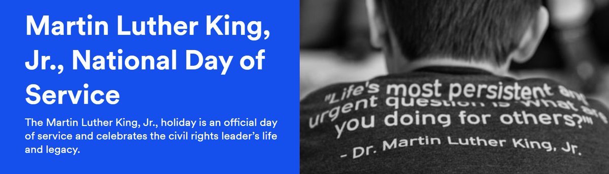 NCSSLE (@sslearn) on Twitter photo This #MLKDay, we celebrate 30 years of service inspired by Dr. King's legacy. Small acts of kindness build bridges, heal divides & strengthen communities. <a href="/AmeriCorps/">AmeriCorps</a> invites you to honor his dream by volunteering in your community: ow.ly/IsuV50UIeCT This #MLKDay, we celebrate 30 years of service inspired by Dr. King's legacy. Small acts of kindness build bridges, heal divides & strengthen communities. <a href="/AmeriCorps/">AmeriCorps</a> invites you to honor his dream by volunteering in your community: ow.ly/IsuV50UIeCT