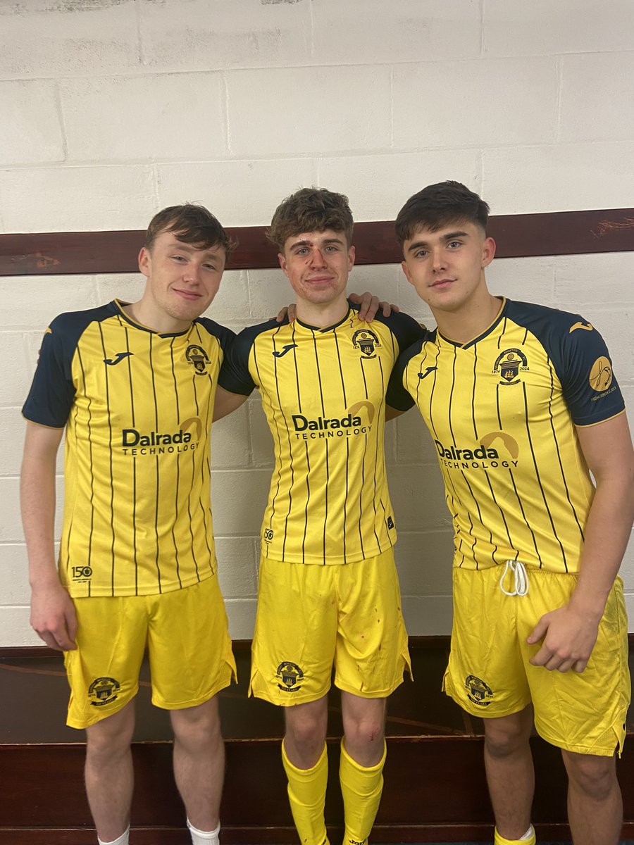 Morton u18’s have three players from left to right Niall Graham, Fraser Rodger&amp; Cameron Keay in the Scotland team who play Australia 🇦🇺 on Wednesday 1pm kick off at Western Park ( Renfrew Juniors) 
Good luck lads from all at Morton Youth Academy- Team Academy 👍⚽️