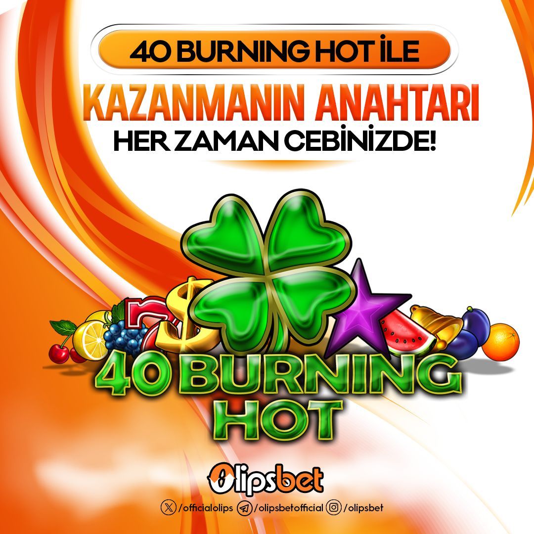 officialolips's tweet photo. 🎁👑 40 BURNING HOT  👑🎁

💎  En sağlam bahis sitesi 💎 

🎁  Her yatırıma freebet ❗ 
🎁  Şans çarkı sınırsız ödüller ❗ 

💰💰 Casino oyunlarında yüksek kazanç #olipsbet'te 💰💰

🖥 https://t.co/NQ0gS7pw9k https://t.co/CKmxZMorC3