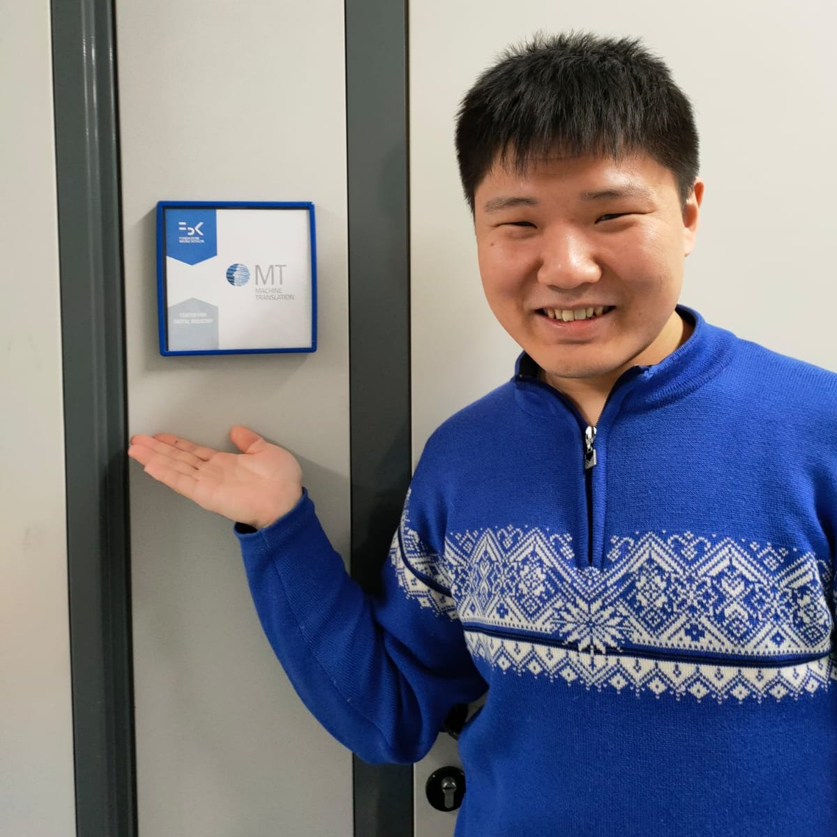 MT Group at FBK (@fbk_mt) on Twitter photo We are very pleased to welcome <a href="/FBKZhihangXie/">Zhihang Xie</a>, our new PhD student, to the MT Unit at <a href="/FBK_research/">Fondazione Bruno Kessler - FBK</a>! 🎉 We are very pleased to welcome <a href="/FBKZhihangXie/">Zhihang Xie</a>, our new PhD student, to the MT Unit at <a href="/FBK_research/">Fondazione Bruno Kessler - FBK</a>! 🎉