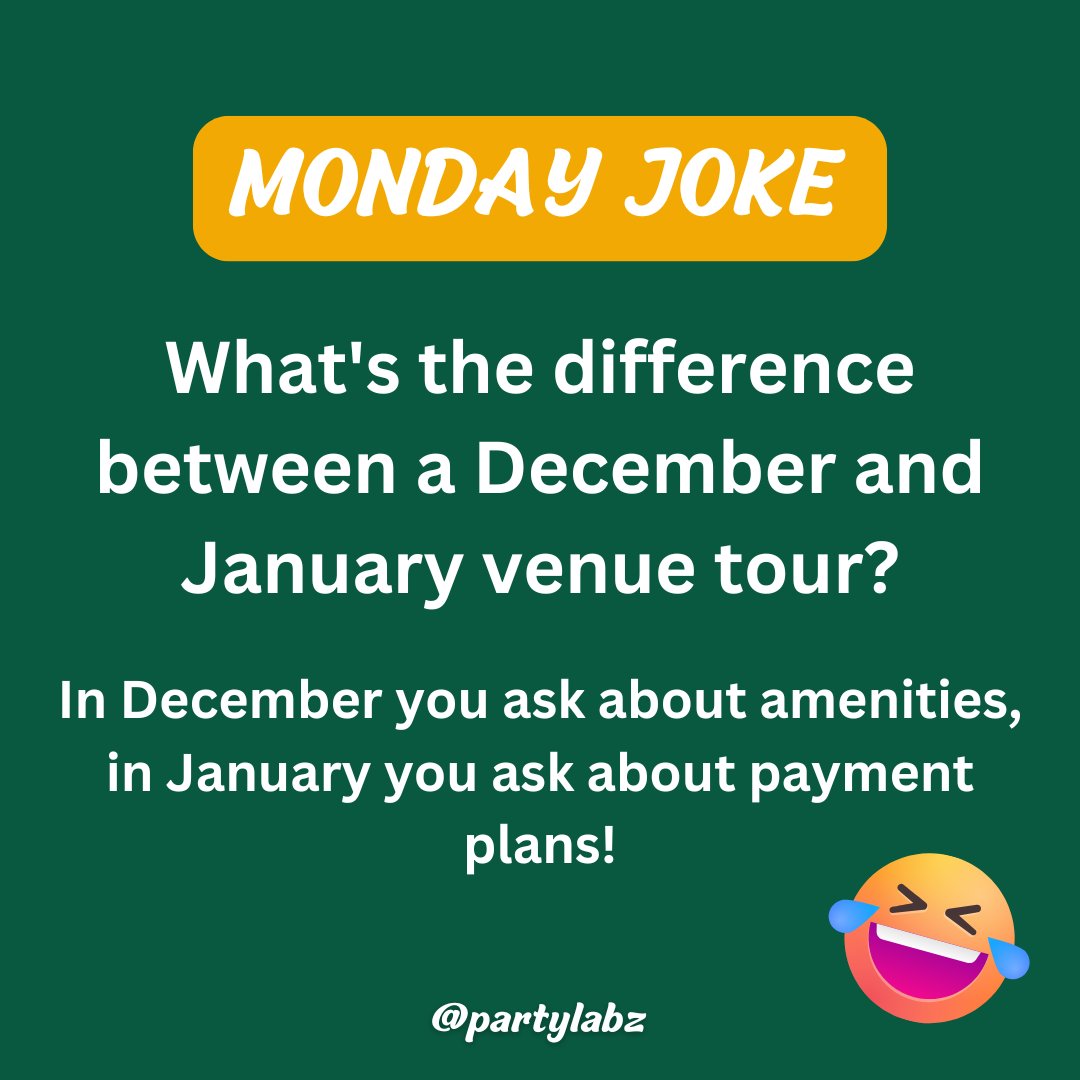 PartyLabzCom's tweet photo. #EventPlanner #VenueShopping #EventPlanningLife #EventBudget #PlannerHumor #PartyLabz #EventProfs #PlannerLife #EventVenue #SimplifyPlanning #EventPlanning #PlannerCommunity https://t.co/wfCRxqWpFX