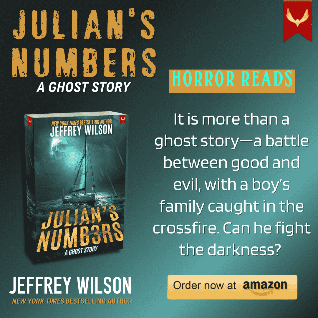 NOW AVAILABLE - A family vacation on a new yacht turns into a supernatural nightmare. Julian’s Numbers will have you questioning every shadow at sea. #HorrorReads #Suspense <a href="/BAndrewsJWilson/">Andrews & Wilson</a> amazon.com/dp/B0D92W7BLS/