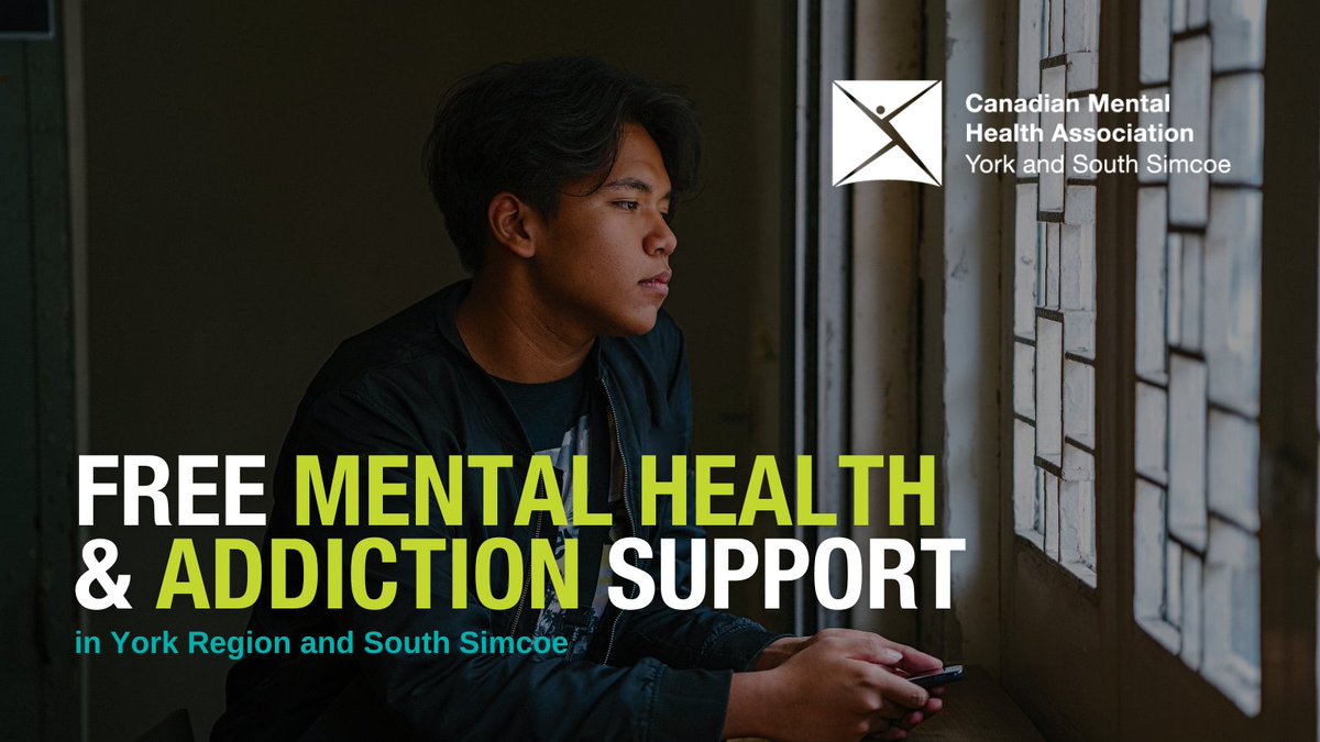 Today is often referred to as #BlueMonday, the most depressing day of the year. Remember: you're not alone. We offer more than 30 free mental health and addiction programs for youth, adults and family caregivers. For more information, visit cmha-yr.on.ca.
