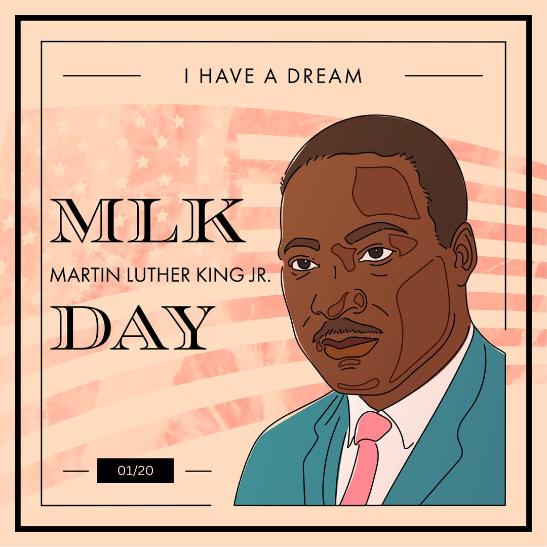 Today and every day, we honor the life and legacy of Dr. Martin Luther King Jr. 

Let's carry his message forward by creating a brighter future together. #MLKDay