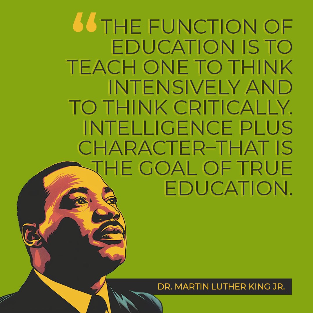 On #MartinLutherKingJrDay, it is critical to remember that we must continue to call out injustice and advocate for equity. We are proud to be surrounded by difference makers who contribute to the positive transformation of society.